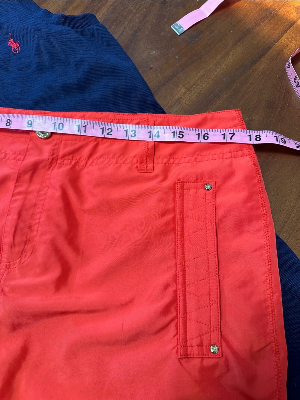 Ralph Lauren Navy Golf Polo Top with Red Golf Skort - Picture 7 of 12
